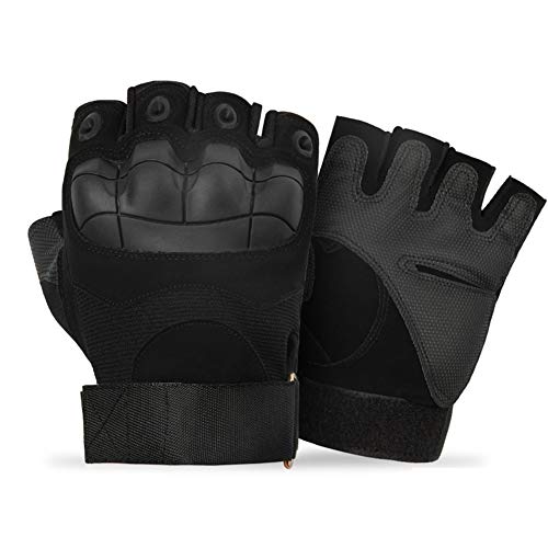 Cuero Guantes De Boxeo Guantes Sin Dedos Unisex Durabilidad Guantes De Boxeo Hombre For KáRate Kickboxing Sparring JúNior Aferramiento b-Black,X-Large