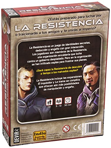 Devir- Juego de Mesa La Resistencia, Miscelanea (25197)