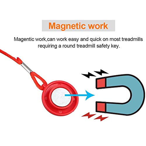 EEEKit Cinta de Correr Imán Universal de Seguridad para Todo Nordic Track, Proform, Image, Weslo, Reebok, Epic, Golds Gym, Freemotion y Healthrider