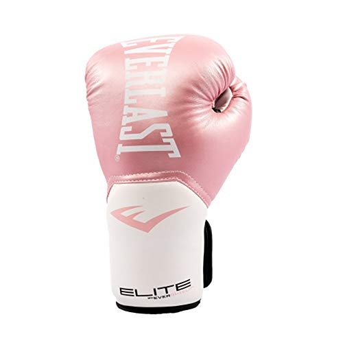 Everlast Prostyle Glove Box Equipment, Color Rosa y Blanco, 28 oz