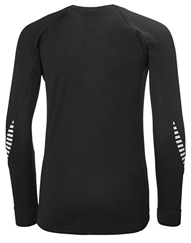 Helly Hansen Jr HH LIFA Baselayer Set, Boys, Negro, 16