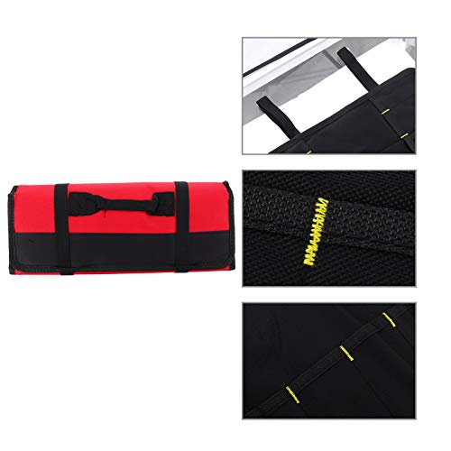 Hemoton Estuche de Cuchillo de Chef Bolsa de Rollo de Cuchillo 22 Ranuras Bolsa de Soporte de Cuchillo de Cocina Soporte de Herramientas de Cocina Regalos para Chefs Estudiante Culinario