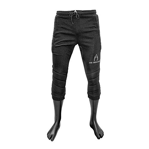 HO Soccer 3/4 Logo Pantalones de Portero, Unisex Adulto, Negro, M