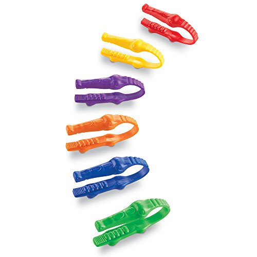 Learning Resources- Pinzas Gator Grabber (Set de 12), Color (LER2963)