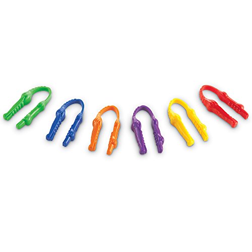 Learning Resources- Pinzas Gator Grabber (Set de 12), Color (LER2963)