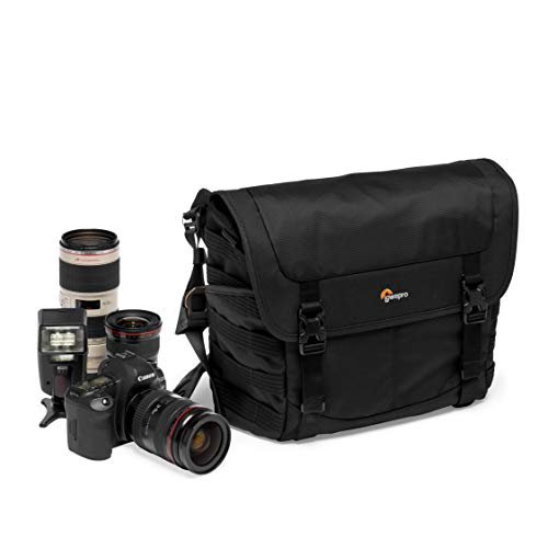 Lowepro ProTactic MG 160 AW II Messenger para Sin Espejo y DSLR - Divisor Quickshelf - Equipos y Equipo personal - Sin Espejo como Sony Apha9 - LP37266-PWW