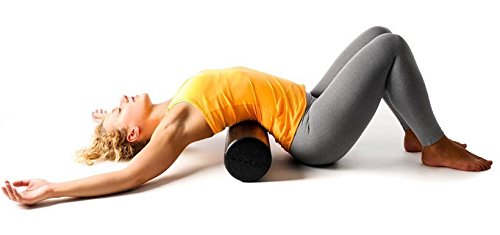 Oliver Rulo para Pilates Rodillo Rollo Foamroller 60 cm Negro