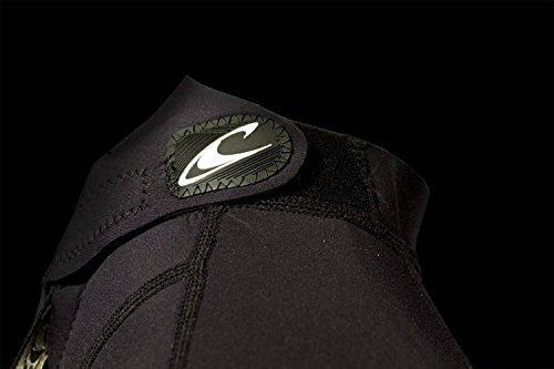 O'Neill Wetsuits Reactor II-Cremallera Trasera Completa Traje de Neopreno, para niños, Negro/Pizarra, 42