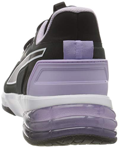 PUMA 194425, Zapatillas de Gimnasio Mujer, Black Light Lavender, 38 EU