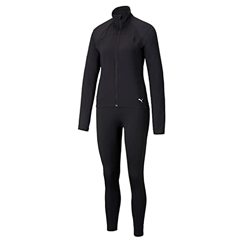 PUMA Chándal Active Yogini Woven Suit, Puma Black, M