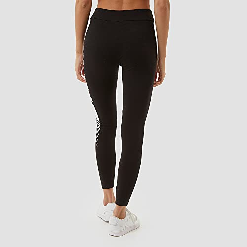 PUMA ESS Graphic Leggings Mallas Deporte, Mujer, Black, M