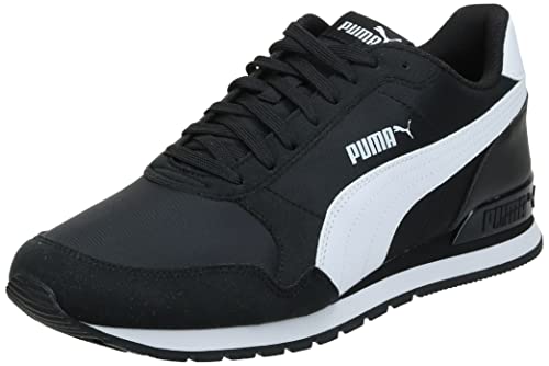 PUMA ST Runner v2 NL, Zapatillas de Deporte, para Unisex adulto, Negro (Puma Black-Puma White), 44 EU