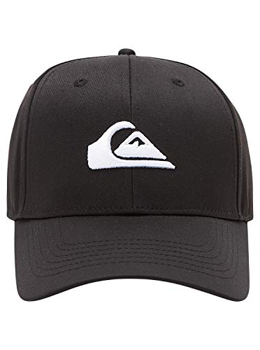 Quiksilver Decades Gorra de béisbol, Negro, Talla única para Hombre