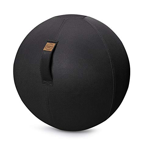 Sitting Ball Sport-Tec - Pelota para sentarse (malla, aprox. 65 cm),