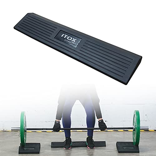 Squat Wedge Gym Halterofilia En Cuclillas Tabla Inclinada Goma Antideslizante Rampa para Sentadillas para Mejorar El Peso Muerto Y La Fuerza En Cuclillas Ayuda para Ejercicios