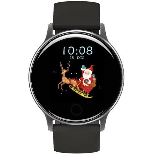 UMIDIGI Reloj Inteligente con Esfera Personalizada, Smartwatch para Hombres y Mujer con Monitor de Frecuencia Cardíaca, Resistente Al Agua hasta 5ATM, 14 Modos Deportivos