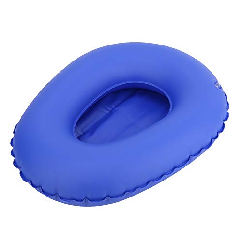 Venta Loca Colchoneta Inflable, Cojín de Asiento Cojín de Silla portativa Cojín de Respaldo Plegable Anti-úlcera de Inodoro Orinal para Ancianos en Cama