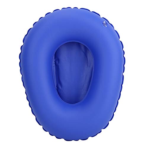 Venta Loca Colchoneta Inflable, Cojín de Asiento Cojín de Silla portativa Cojín de Respaldo Plegable Anti-úlcera de Inodoro Orinal para Ancianos en Cama