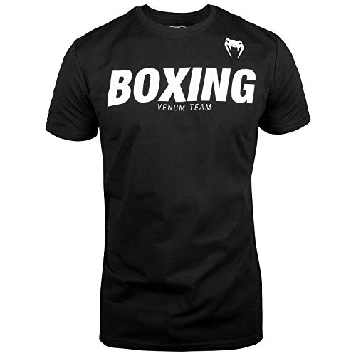 VENUM Boxing Vt Camiseta, Hombre, Negro/Blanco, L