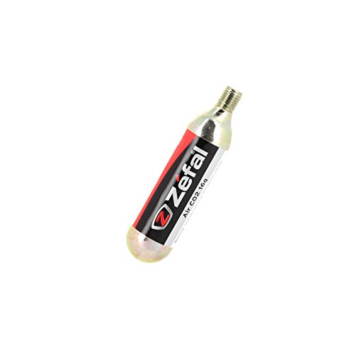 ZEFAL Co2 16g Blíster 2 Cartuchos, Deportes, Plata