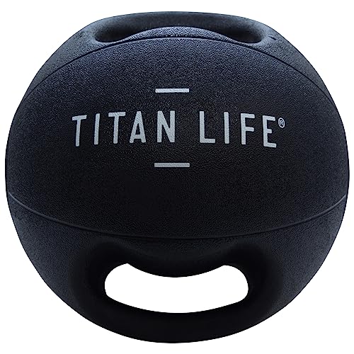 - Titan Life Pro Medicine Ball 8 kg DB Grib, balón Medicinal,