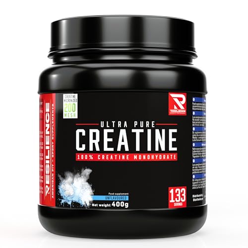 100% Pure Creatine Monohydrate| Creatina Monohidratada en Polvo que Aumenta tu Masa Muscular Fuerza y Resistencia | Vegano | Sin sabor |400g creatina pura polvo alta solubilidad |Creatina en Polvo