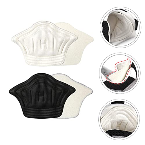 2 Pares talonera colchoneta espuma colchoneta de espuma apretones del talón del zapato toallero sanitario pastilla antiabrasión etiqueta engomada del talón espesar protector Seguir