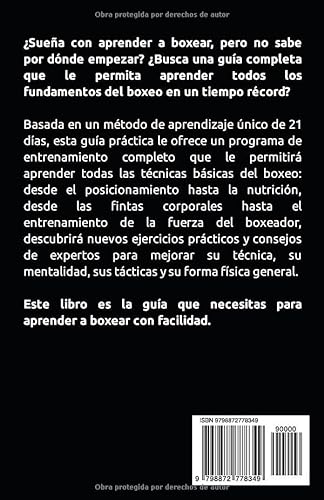 21 DÍAS PARA APRENDER BOXEO: La guía completa para principiantes