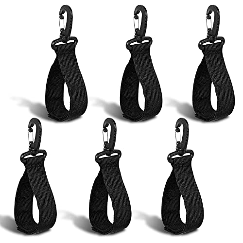 6 pzs Clips Kayak, Nailon Accesorios para Kayak Portador de Remo para Barco Accesorios para Tabla de Remo Accesorios Inflables para Kayak (Negro)