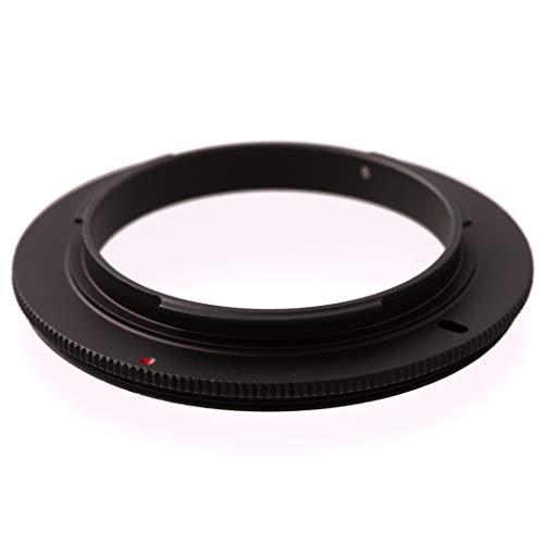 77mm Anillo de inversión de Macro, Adaptador para Macro fotografia. Compatible con Nikon D3500 D850 D7500 D5600 D3400 D5 D500 D750 D7299 D810 D5300 D610