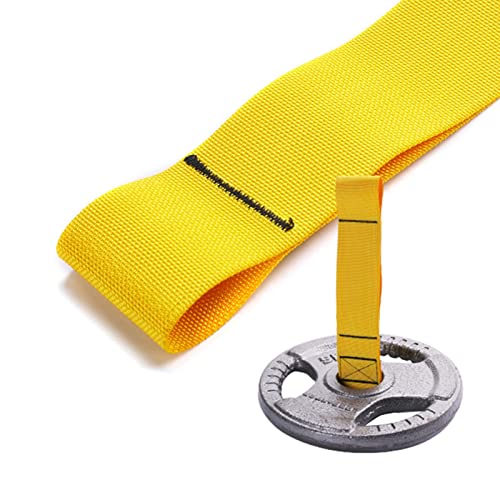 a r 2 correas resistentes para mancuernas – Correa de carga para mancuernas de fitness para cinturón de inmersión, correas de pesas rusas resistentes para cinturón de inmersión, correa de pesas en v