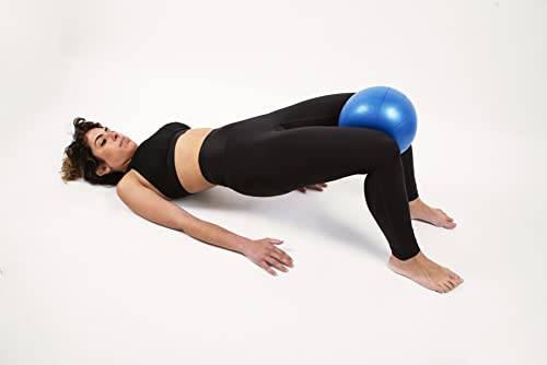 Abadia - Pelota para Pilates o Yoga de 25 cm | Ideal para Hacer Deporte Desde Casa Casos de Rehabilitación | Accesorios para Pilates y Yoga