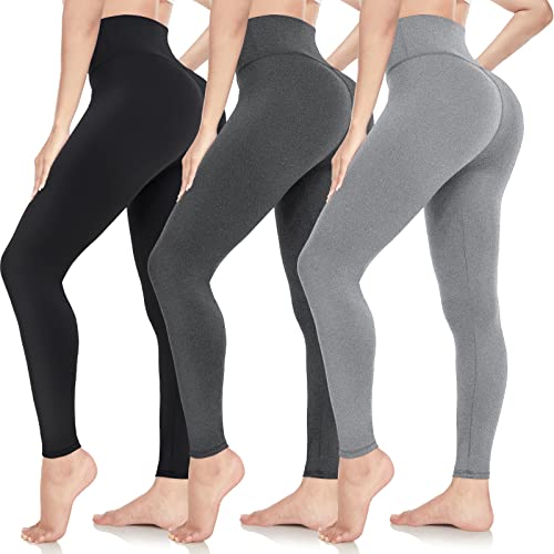 ACTINPUT Leggings Mujer Fitness Pantalones de Yoga Elásticos Push Up Deporte Cintura Alta Mallas Pantalones Deportivos Leggins con Control de Abdomen para Running Fitness Yoga y Pilates