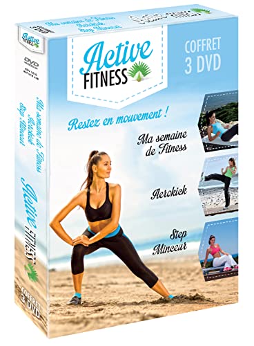 Active Fitness : Ma semaine Fitness + Aerokick + Step Minceur [Francia] [DVD]