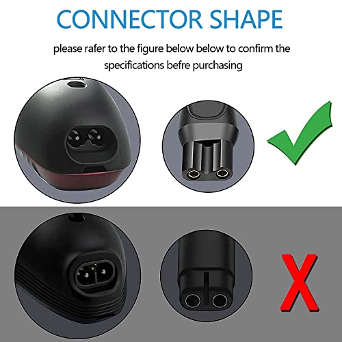 Adaptador Cargador Cable Afeitadora Cargador Afeitadora Adaptador para Philips Norelco Recortar Barba hq8505 9000 7000 5000 3000 mg5750 mg7790 mg7770 mg7720 BG5020 Shaver Charger Viaje Reemplaza