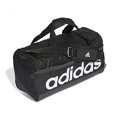 Adidas Bolsa de gimnasio unisex HT4744 Linear Duf XS, color negro y blanco NS