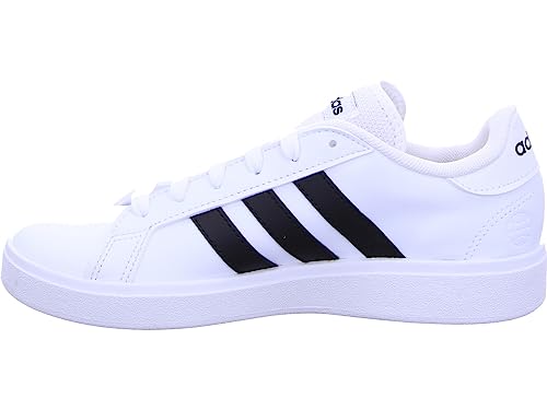 adidas Grand Court TD Lifestyle Court Casual Shoes, Zapatillas Mujer, Ftwr White Core Black Core Black, 38 2/3 EU