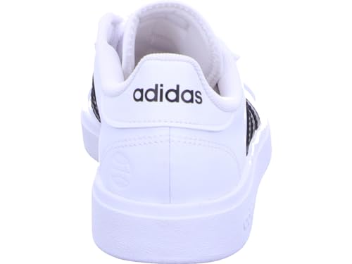 adidas Grand Court TD Lifestyle Court Casual Shoes, Zapatillas Mujer, Ftwr White Core Black Core Black, 38 2/3 EU