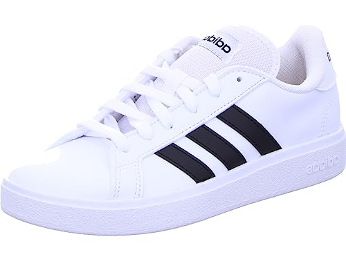 adidas Grand Court TD Lifestyle Court Casual Shoes, Zapatillas Mujer, Ftwr White Core Black Core Black, 38 2/3 EU