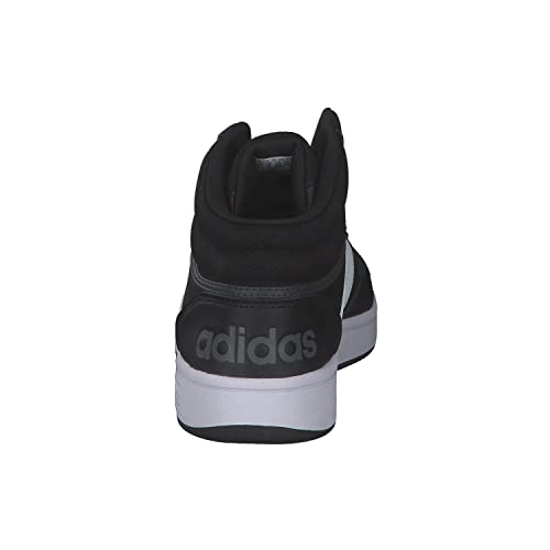 adidas Hoops 3.0 Mid Classic Vintage Shoes, Zapatillas Hombre, Core Black Ftwr White Grey Six, 43 1/3 EU