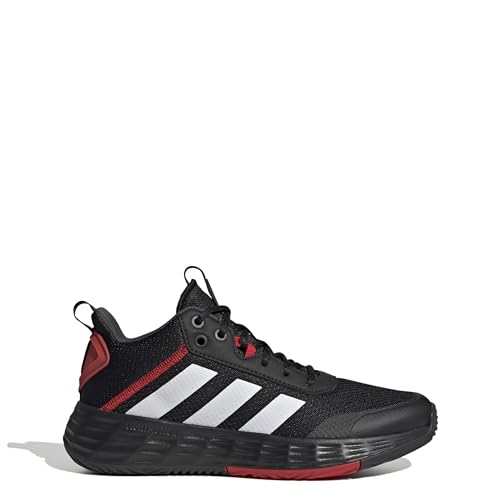 adidas Ownthegame Shoes, Zapatillas Hombre, Core Black/FTWR White/Carbon, 44 2/3 EU