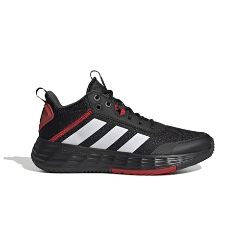 adidas Ownthegame Shoes, Zapatillas Hombre, Core Black/FTWR White/Carbon, 44 2/3 EU