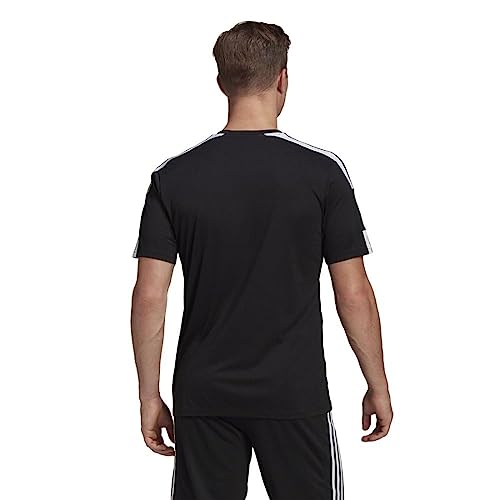 adidas Squadra 21, Camiseta de mangas corta Hombre, Black/White, XXL