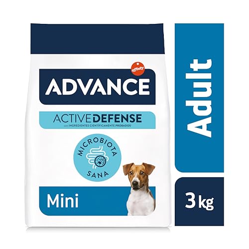 Advance Mini Adult Chicken, Pienso para Perros Adultos de Razas Pequeñas con Pollo, 3kg