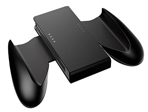 Agarre cómodo Joy-Con para Nintendo Switch: Negro