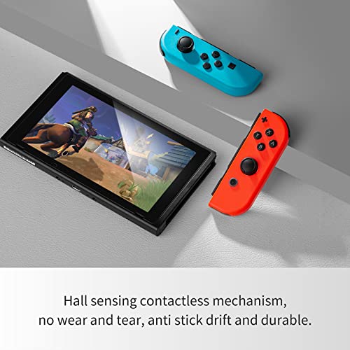 AKNES GULIKit Hall Sensing Joystick para Switch JoyCon, Kit de Reparación de Reemplazo de Joy Con, Herramientas de Repuestos para Switch OLED / Switch / Switch Lite (1 Pair)