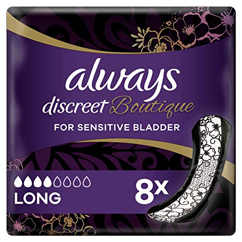 Always - Discreet Boutique Vendaje Para Pérdida Urinaria - 8 Piezas