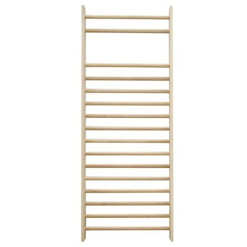 AMAYA SPORT Espaldera Simple, Escalera de Gimnasio de Madera para Entrenamiento Fitness Functional Training, Barras de Pared para Adultos y Niños, Gimnasia Rítmica