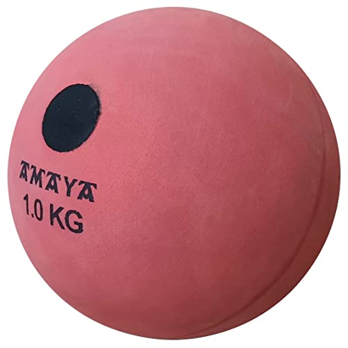 AMAYA SPORT Pelotas de Lanzamiento Peso, Bola de Lanzamiento de Peso de Vinilo, Ejercicios Funcionales Fitness, Tonificación Muscular, Movilidad de Extremidades, Agarre Rugoso y Antideslizante (1000)