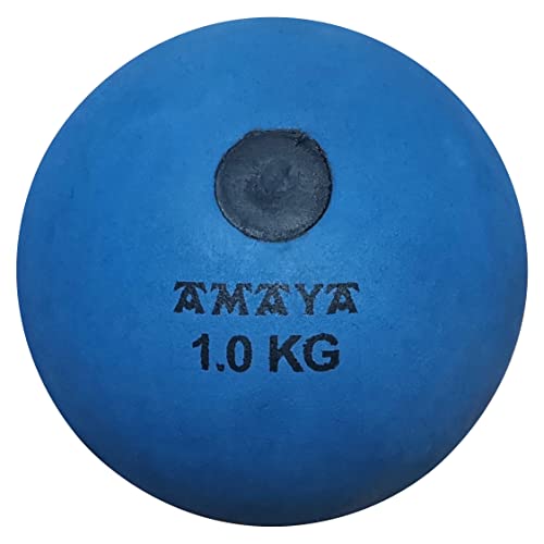 AMAYA SPORT Pelotas de Lanzamiento Peso, Bola de Lanzamiento de Peso de Vinilo, Ejercicios Funcionales Fitness, Tonificación Muscular, Movilidad de Extremidades, Agarre Rugoso y Antideslizante (1000)